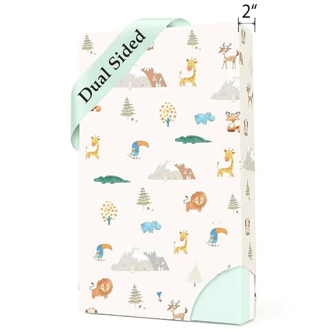 38x24 Baby Mattresses-Pack and Play Mattress,Pack N Play Mattresses,Playpen Mattress for Pack N Play,Pack and Play Mattress Pad;Use Excluded-Breathable Soft Memory Foam Firm Mattress,Beige,Biobased in Kuwait