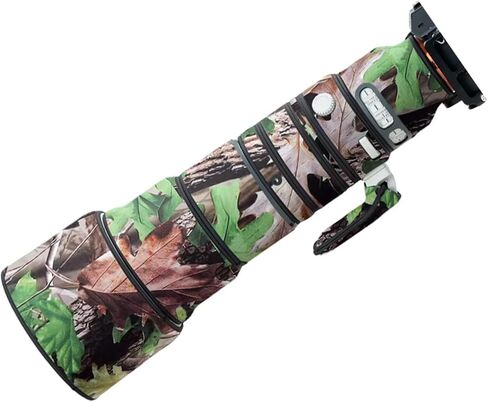 Waterproof Lens Cover for Canon RF 800mm F/11 is STM, Withered Grass camo | Lens Protective Camouflage Lens Protection Sleeve Rain Cover in Kuwait
