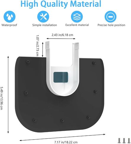 Sunshade and rain Cover for eufy PoE NVR Security System s4 Max(Incompatible:eufyCam S4) in Kuwait