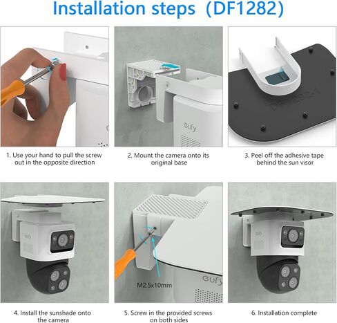 Sunshade and rain Cover for eufy PoE NVR Security System s4 Max(Incompatible:eufyCam S4) in Kuwait