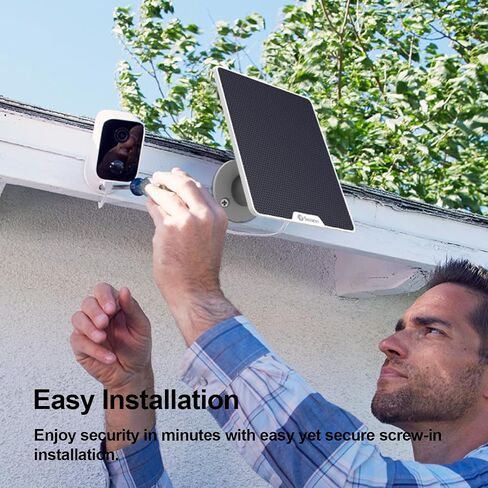 Swann Solar Security Cameras Wireless Outdoor with a 32GB Micro SD Card | 1080p, No Monthly Fee, Night Vision, 2-Way Talk, Motion Detection, Work with Alexa/Google Home in Kuwait