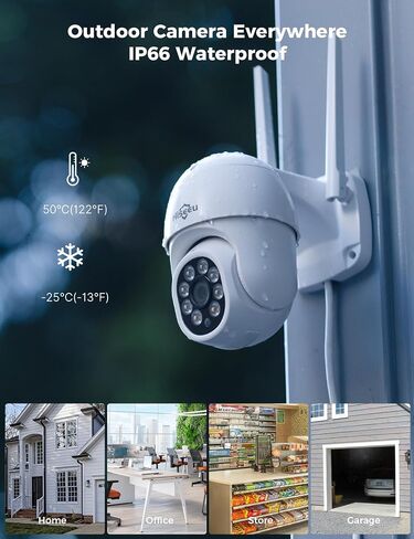 Hiseeu 5MP Wireless Security Camera System,24/7 8 Cam-Kit, 3T HDD | WiFi Pro & Plug-in Connection, IP66 Waterproof, Smart Motion Alerts, Long-Range Signal, 24/7 Surveillance NVR Kit in Kuwait