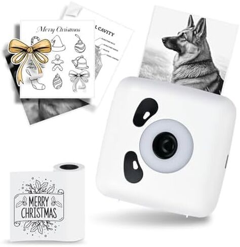 Mini Sticker Printer, 300Dpi Portable Sticker Maker for Kids | Print Pods mini printer, ideal for scrapbook, DIY, journal, travel & photo. Compatible with iOS & Android in Kuwait