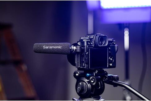 Saramonic SmartMic5 | Unidirectional Micro-Shotgun Microphone with 3.5mm TRS Output for Cameras, Recorders, Mixers, Wireless Transmitters and More in Saudi Arabia