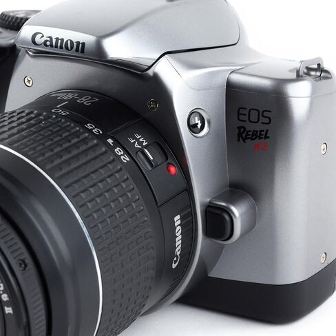 Canon EOS Rebel K2 SLR 35mm Film Camera with EF Canon Auto Focusing AF Lens. Automatic and custom shutter settings, EF mount system, color & B&W film option. (Renewed) in Kuwait
