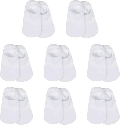 Gerber Baby Boys & Girls 8-Pack Wiggle-proof No Show Socks in Kuwait