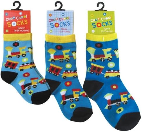 MyCo Choo Choo Train Socks Youth (9-24months) (ONE pair only) in Kuwait