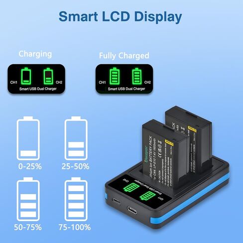 LP-E10 LP E10 Battery 2 Pack and Dual Charger for Canon EOS Rebel T3 T5 T6 T7 T100 Kiss X50 X70 X80 X90 EOS 1100D 1200D 1300D 1500D 2000D 3000D 4000D Camera in Kuwait