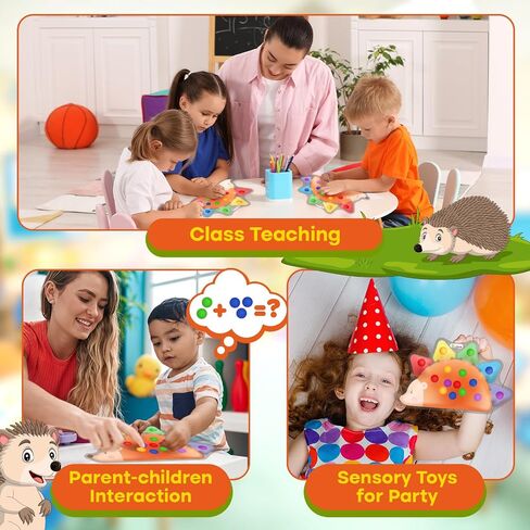 Color Sorting Sensory Toys for Kids Roadtrip Travel Essenstial for Toddler | Squeeze Toys Color Matching Game Preschool Activities Calm Down Montessori Toy for Classroom Prize Boy Girl Gifts Ages 3+ in Kuwait