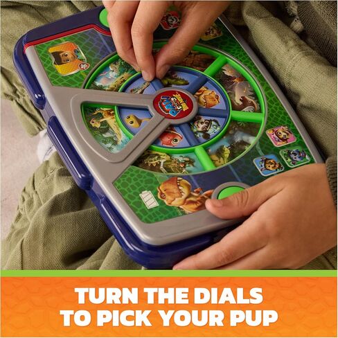 PAW Patrol The Dino Movie Rescue Mission Pup Pad Interactive Toy | Electronic Handheld Pad, Dials Select 18 Unique Missions, Authentic Lights & Sounds, Toys for Kids Ages 3 and Up in Kuwait