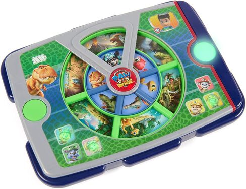PAW Patrol The Dino Movie Rescue Mission Pup Pad Interactive Toy | Electronic Handheld Pad, Dials Select 18 Unique Missions, Authentic Lights & Sounds, Toys for Kids Ages 3 and Up in Kuwait