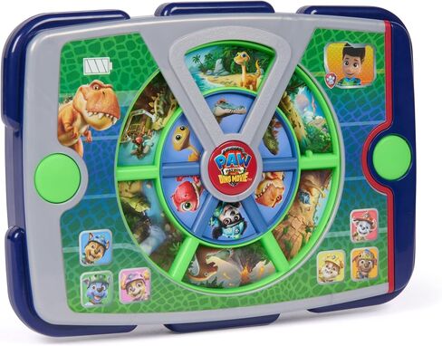 PAW Patrol The Dino Movie Rescue Mission Pup Pad Interactive Toy | Electronic Handheld Pad, Dials Select 18 Unique Missions, Authentic Lights & Sounds, Toys for Kids Ages 3 and Up in Kuwait
