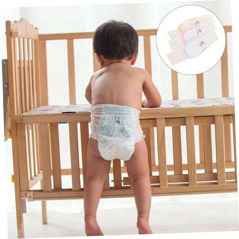 3pcs Boy Girl Diaper Fixing Belts Supple Belt for Newborns Boy Girl Easy to Adjust and Wear Lightweight and Portable in Kuwait