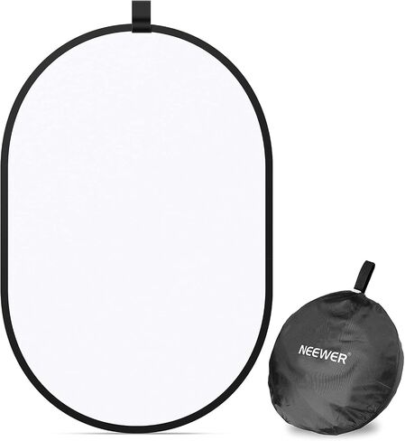 NEEWER Light Diffuser Panel for Photography, 23.6"x35"/60x90cm Soft White Diffuser Fabric with Carry Bag, Collapsible Pop Out Light Modifier for Studio and Outdoor Portrait, Product, Video Shooting in Saudi Arabia