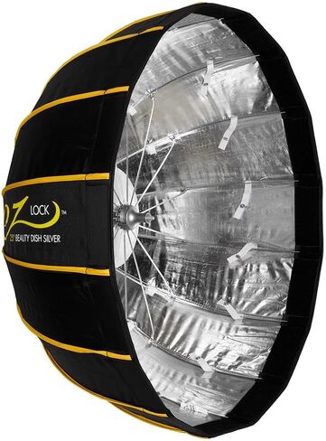 Glow EZ Lock 42" White Beauty Dish Softbox, Quick Release Bowens Mount Softbox with Removable Diffusers, Eggcrate Grid, Deflection Disk, Storage Bag & 1-Year Warranty in Kuwait
