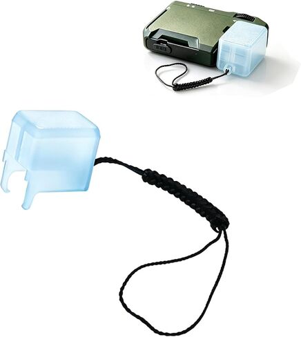 Diffuser Cover Compatible with Wuben G5, Soft Light Filter with Lanyard for Flashlight，Blue in Kuwait