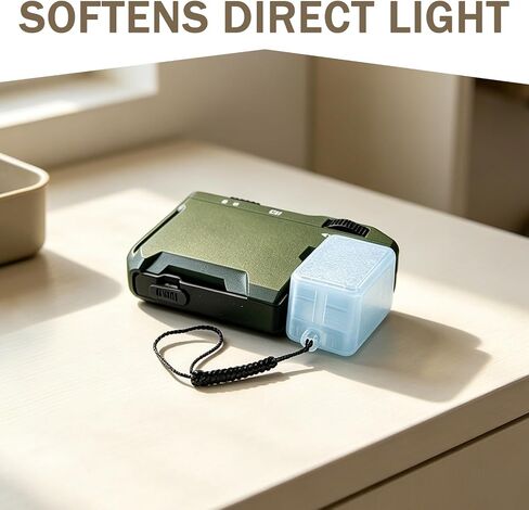 Diffuser Cover Compatible with Wuben G5, Soft Light Filter with Lanyard for Flashlight，Blue in Kuwait