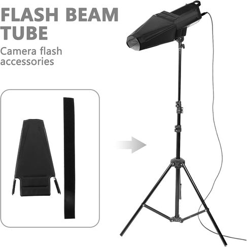 Hemobllo Portable Speedlight Flash Diffuser Cap Softens and Spreads Light with Cone Shape for Flashlight and Speedlight, for Studio Use and Event Photography, Made of Sturdy PVC Material in Kuwait