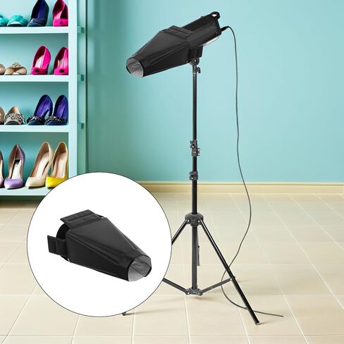 External Flash Diffuser Dome Softbox for Speedlight and Flashlight, PVC Cone Shape Enhances Clarity and Softens Light, for Portrait Photography Lighting Accessories in Kuwait