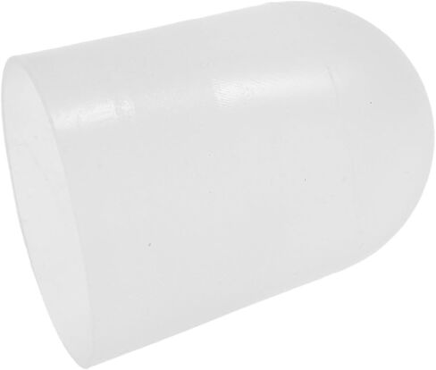ibasenice Silicone Flashlight Diffuser Cover with Flexible Design Protective Soft Cap for Torch and Flashlight, for Camping and Night Reading, White Light Diffuser Cap in Kuwait