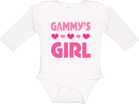 inktastic Gammy Girl Granddaughter Long Sleeve Creeper in Kuwait