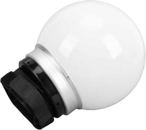 GOWENIC Soft Light Ball 15cm Compact Spherical Flash Diffuser, Universal Speedlight Mount Photography Light Modifier with 360° Soft Lighting, Quick 3-Step Installation, for Professional in Kuwait