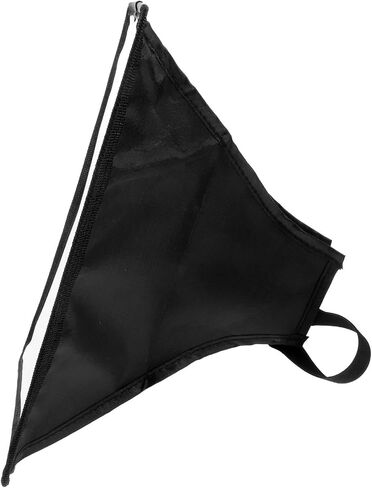Toddmomy Camera Flash Light Softbox Diffuser for Top Flash Light, Lightweight Portable Reflector Fabric Cover, Black Softbox for Macro Photography and Improved Lighting in Kuwait