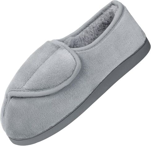 Git-up Women Soft wide Slippers Memory Foam Closed Toed Diabetic Arthritis Edema House Slippers in Saudi Arabia