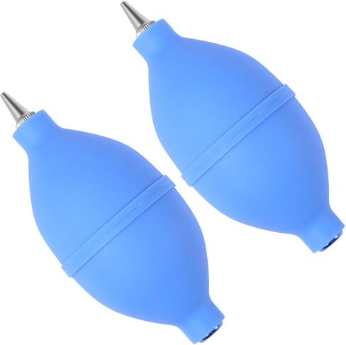 2pcs Silicone Air Blower Cleaner Pump Dust Blower with Good Elasticity for Camera and Computer Cleaning, Portable Dust Remover Tool Suitable for Laboratory Use in Kuwait