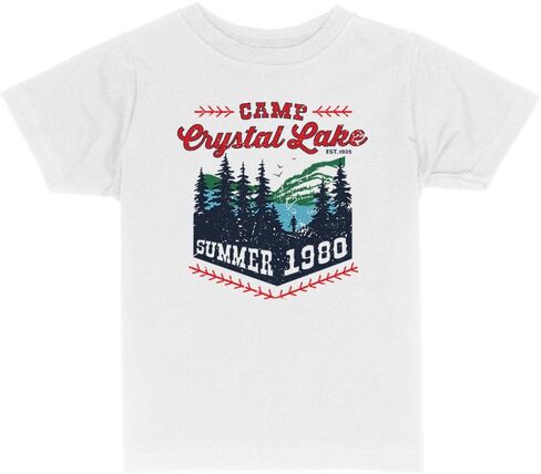 TeesAndTankYou Camp Crystal Lake Toddler Kids T-Shirt in Kuwait