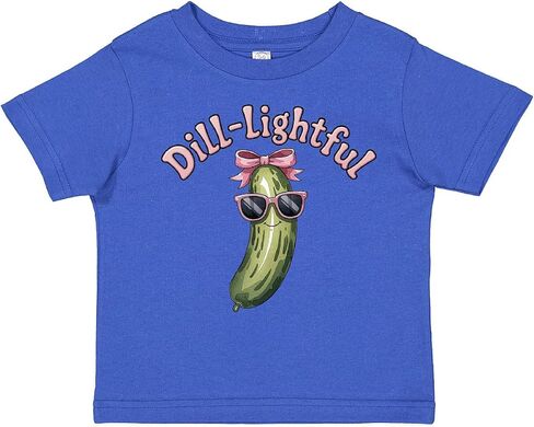 inktastic Dill-Lightful Pickle Toddler T-Shirt in Kuwait