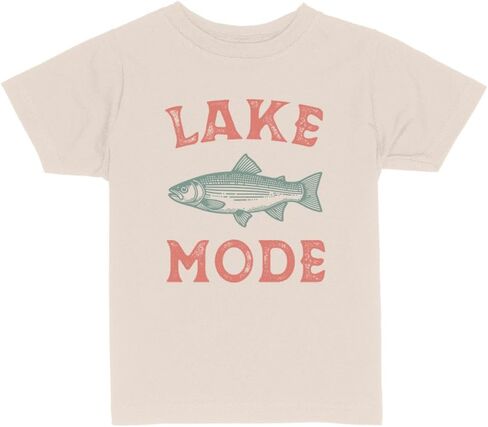 Fish Lake Mode Toddler Kids T-Shirt in Kuwait