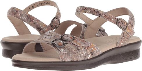 Leather Duo Sandals by SAS in Saudi Arabia