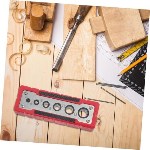 Drill Guide Tool Drill Bit Guide for Woodworking Self-Centering Pocket Hole Locator Jig Accessory Precision Alignment Sleeve Compatible Power Tools for DIY Carpentry Projects in Kuwait