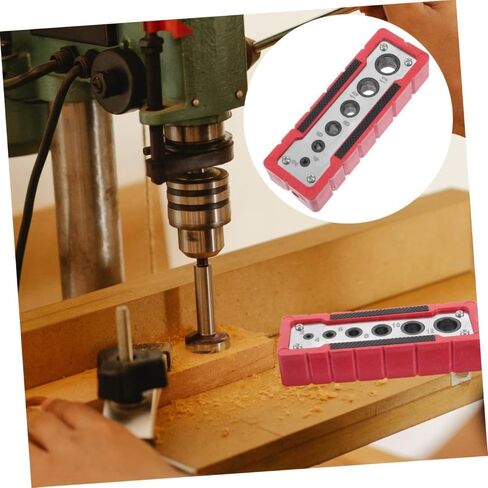Drill Guide Tool Drill Bit Guide for Woodworking Self-Centering Pocket Hole Locator Jig Accessory Precision Alignment Sleeve Compatible Power Tools for DIY Carpentry Projects in Kuwait