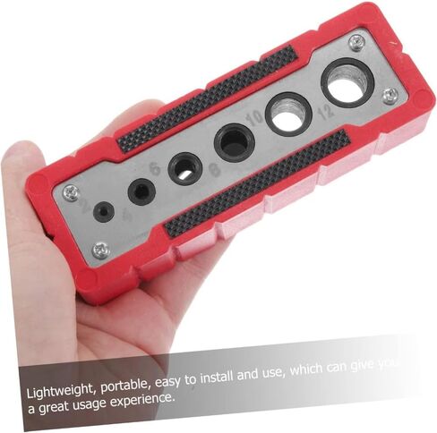 Drill Guide Tool Drill Bit Guide for Woodworking Self-Centering Pocket Hole Locator Jig Accessory Precision Alignment Sleeve Compatible Power Tools for DIY Carpentry Projects in Kuwait