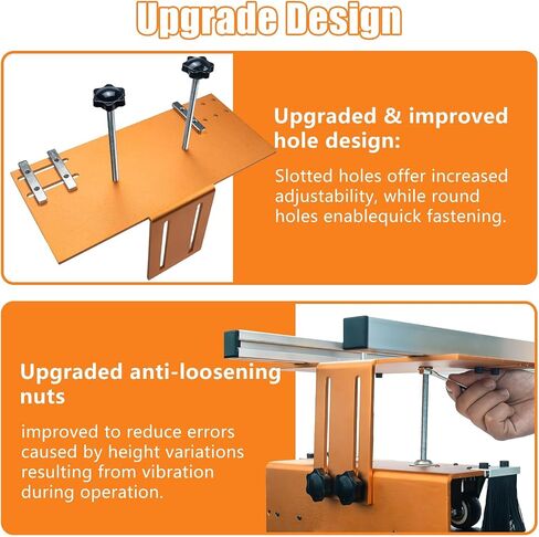 Upgrade 58 Inches Router Sled for Flattening Slabs, 3 Axis Adjustable High-precision Slab Flattening Router Sled, Sturdy Router Jig for Woodworking, Home Improvement Project, Home DIY in Kuwait