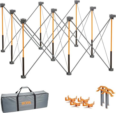 BORA Centipede Folding Work Table 4x4 ft Portable Workbench for Garage in Saudi Arabia