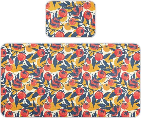 Style Fruit Red Cooling Baby Bed Mattress 28" x 52" Absorbent Pads Washable Waterproof for Baby&Toddler in Kuwait