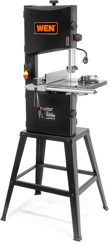 WEN Band Saw with Stand, 10-Inch, 3.5-Amp, Two-Speed (BA3962),Black in Kuwait