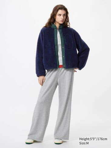 Uniqlo Pile Lined Fleece Combination Jacket in Kuwait
