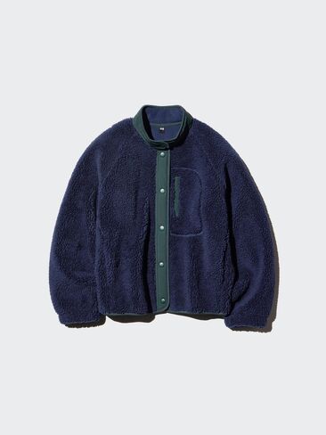 Uniqlo Pile Lined Fleece Combination Jacket in Kuwait