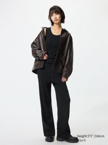 Uniqlo Washable Knit Ribbed Pants in Kuwait