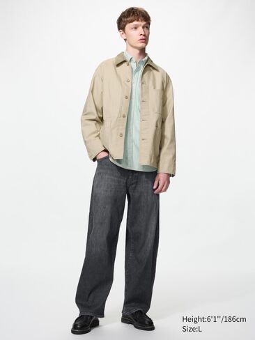 Uniqlo EZY Barrel Jeans in Kuwait