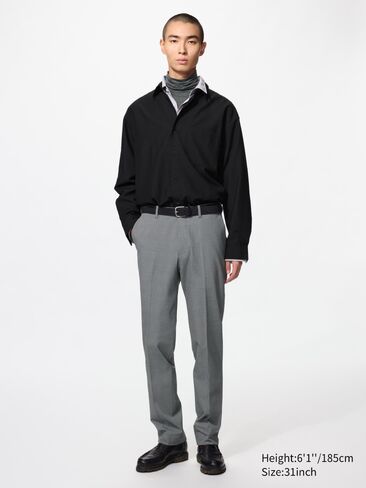 Uniqlo Smart Ankle Pants | Glen Check in Kuwait