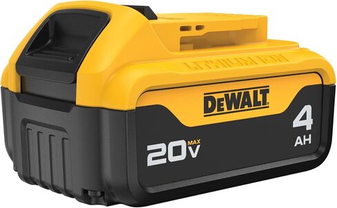 DEWALT 20V MAX* XR Battery, 4.0-Ah, 2-Pack (DCB204-2), Black in Kuwait