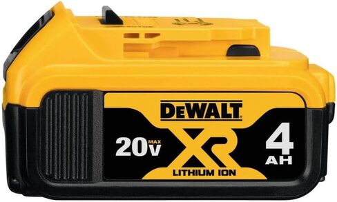 DEWALT 20V MAX* XR Battery, 4.0-Ah, 2-Pack (DCB204-2), Black in Kuwait