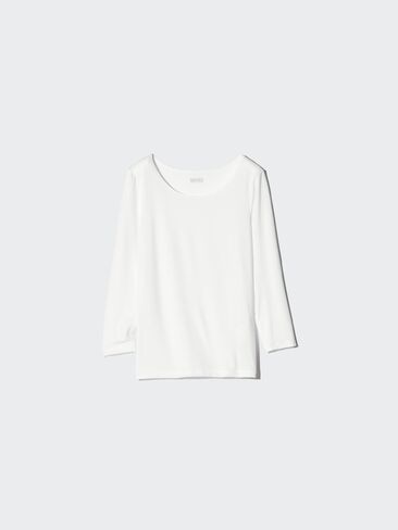 Uniqlo HEATTECH Scoop Neck T-Shirt in Kuwait
