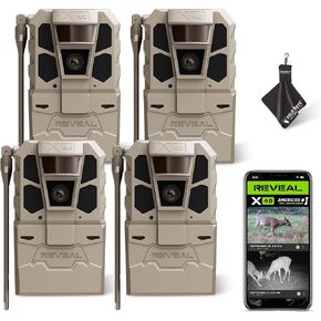 كاميرا TACTACAM Reveal X 4.0 الخلوية (4 عبوات) + قطعة قماش من الألياف الدقيقة in Kuwait