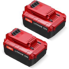 PCC685L Replacement Battery for Porter Cable 20V Lithium Battery | 2 Pack 6.0Ah, Compatible with Porter Cable 20V Max Power Tools in Kuwait
